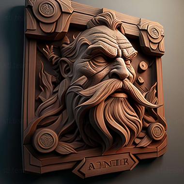 3D model Legends of Runeterra game (STL)